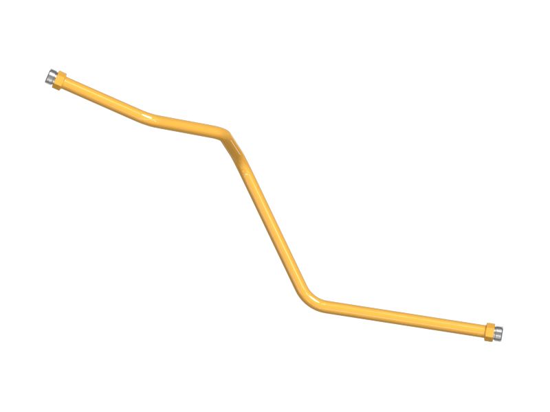 Патрубок блока трубопроводов цилиндра рукояти в сборе