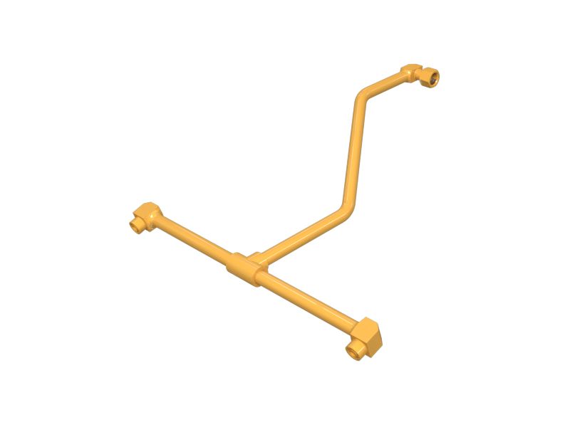 568-3009: Blade Cylinder Lines Tube Assembly