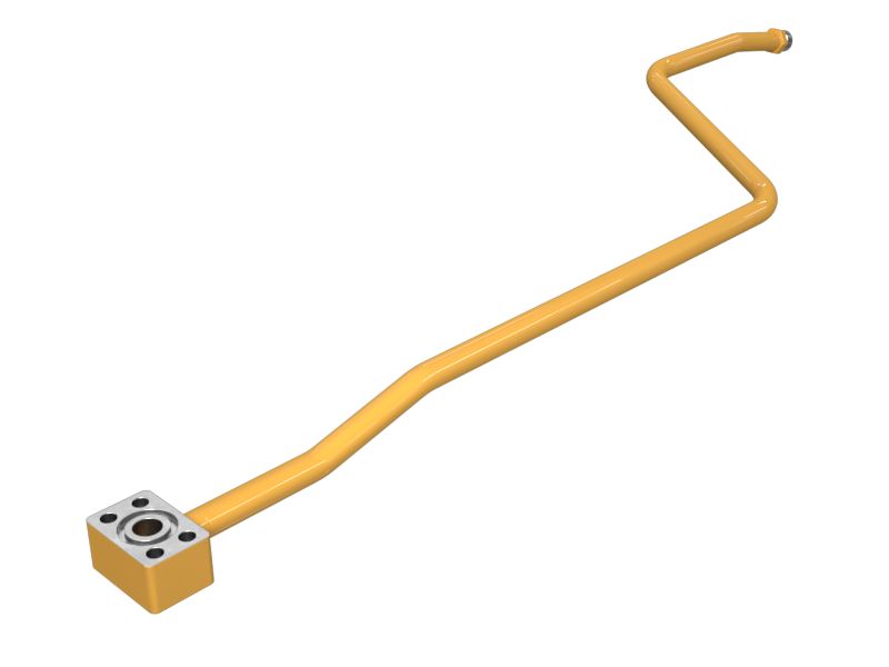 607-6467: Boom Cylinder Lines Tube Assembly