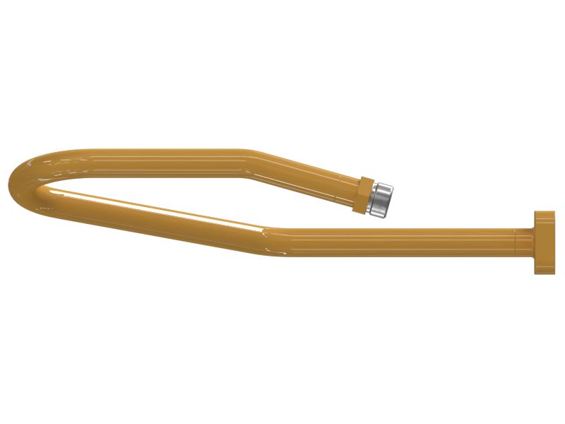 Boom Lowering Control Valve Tube Assembly