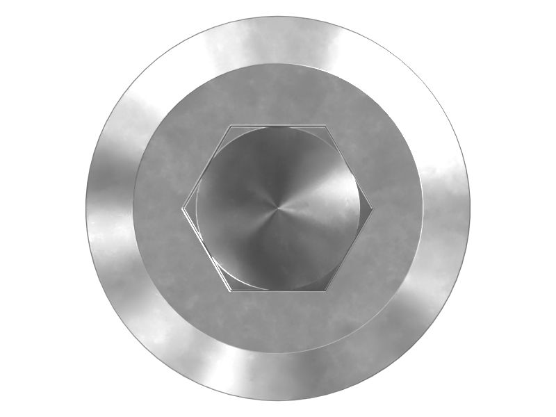 Установочный винт M14 с шестигранным углублением под ключ