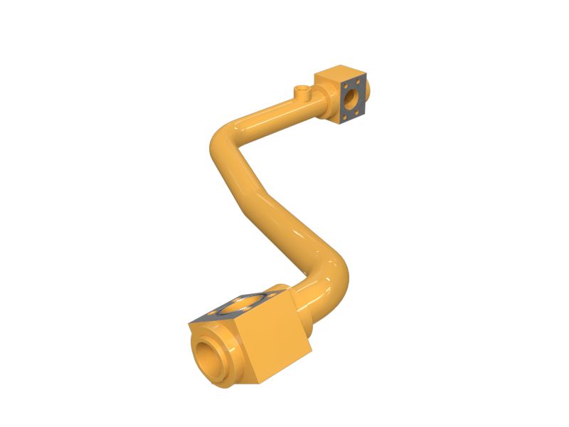 468-8916: Стальной патрубок в сборе