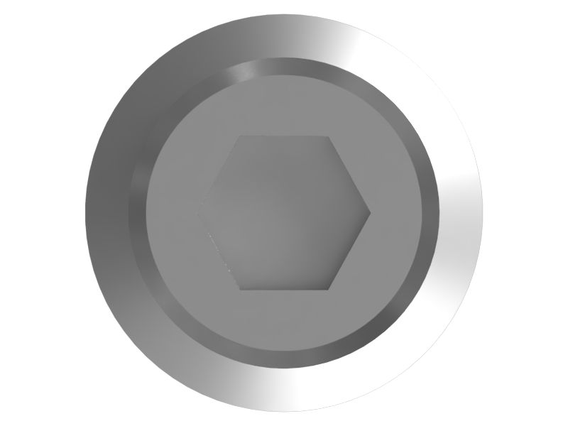 M3.5-0.6 x 30mm Socket Head Internal Hex Screw