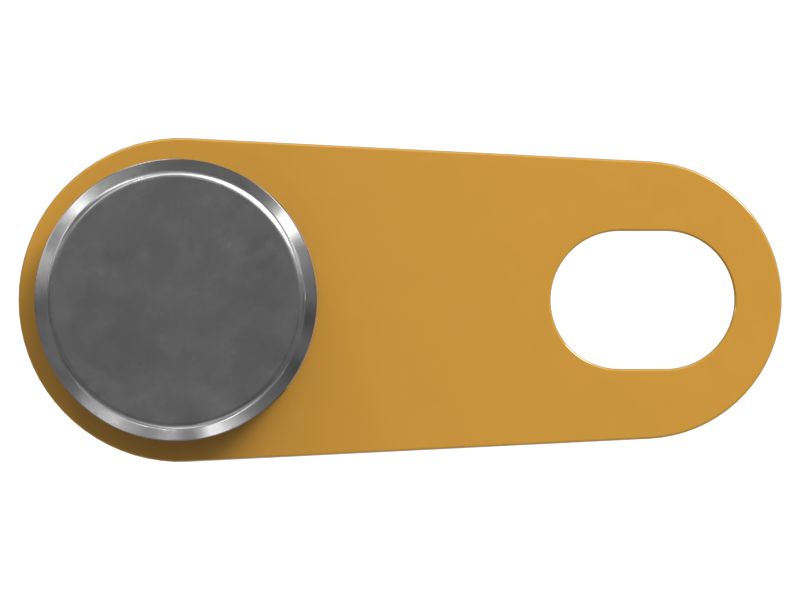 Крепежный палец отвала, наружный диаметр 59,85 мм