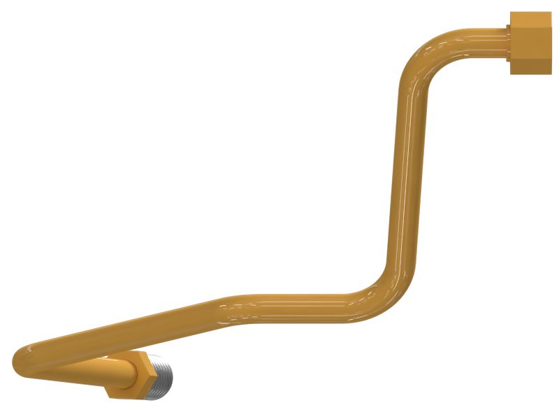 586-8664: 16.57mm Inner Diameter Axle Oil Cooler Tube | Cat® Parts Store