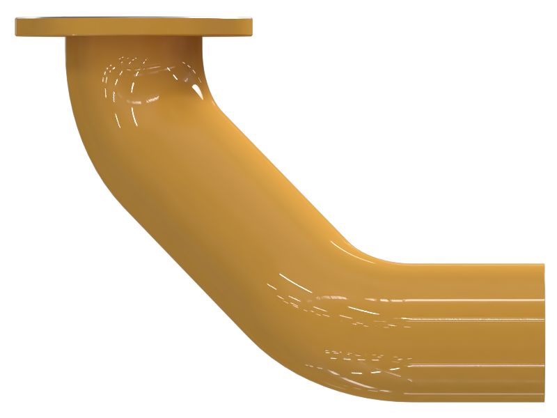 111mm Inner Diameter Coolant Lines Tube Assembly