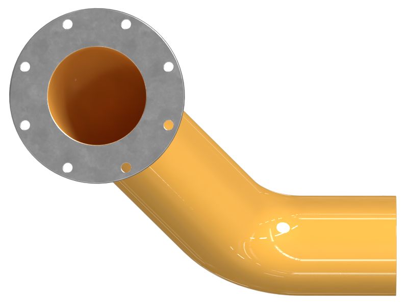 111mm Inner Diameter Coolant Lines Tube Assembly