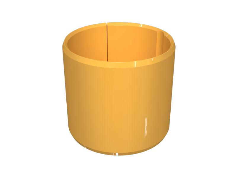 35.014mm Outer Diameter Gear Pump Sleeve Bearing