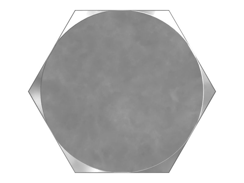 550-3570: Болт с шестигранной головкой M48-5 x 580 мм 5503570 купить