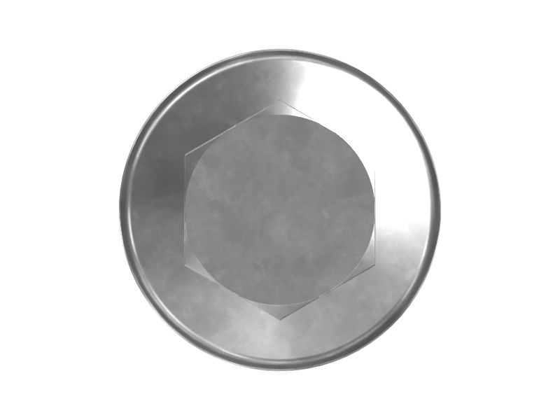 M8 Flange Head Hexagonal Bolt