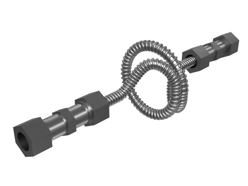 Спиральная трубка длиной 110 мм