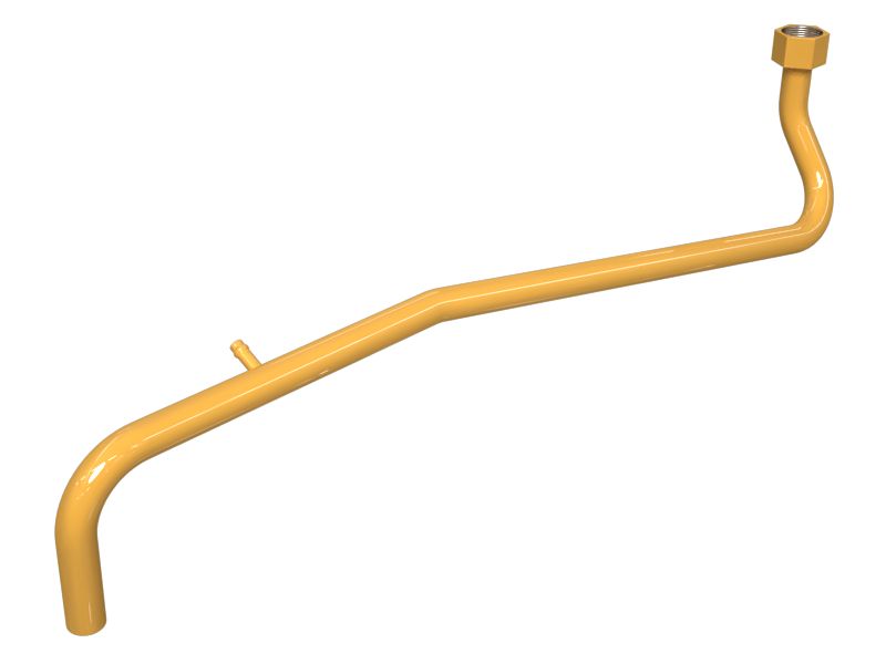 Стальной патрубок в сборе