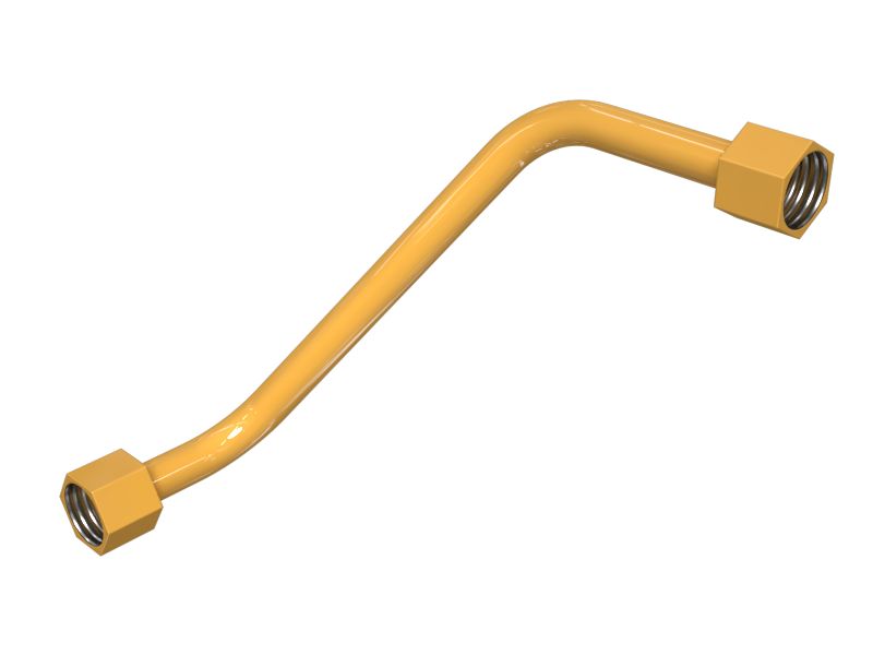 599-0248: 14.12mm Inner Diameter Powertrain Filter Lines Tube 599-0248 Caterpillar