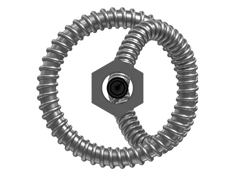 Спиральная трубка длиной 110 мм