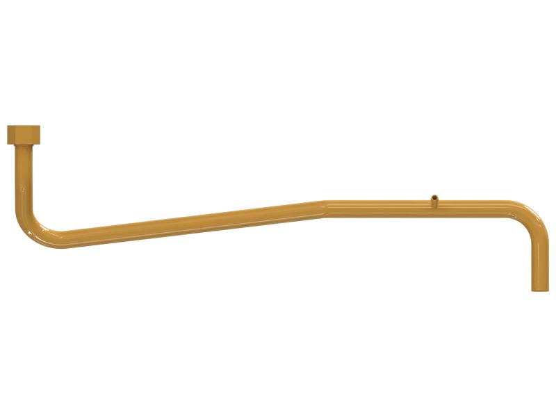 Стальной патрубок в сборе