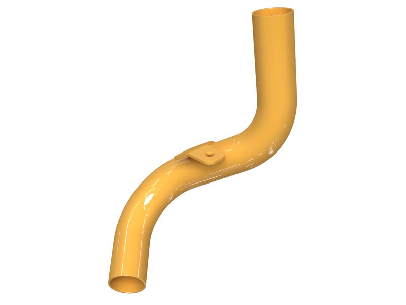 463-8551: Exhaust Combustion Lines Tube Assembly 463-8551 Caterpillar