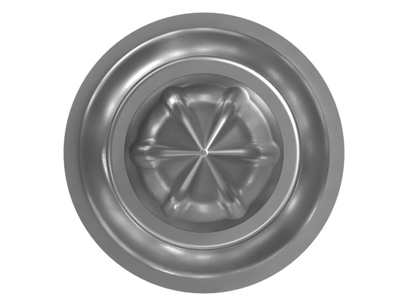 Ребристый вращающийся зуб