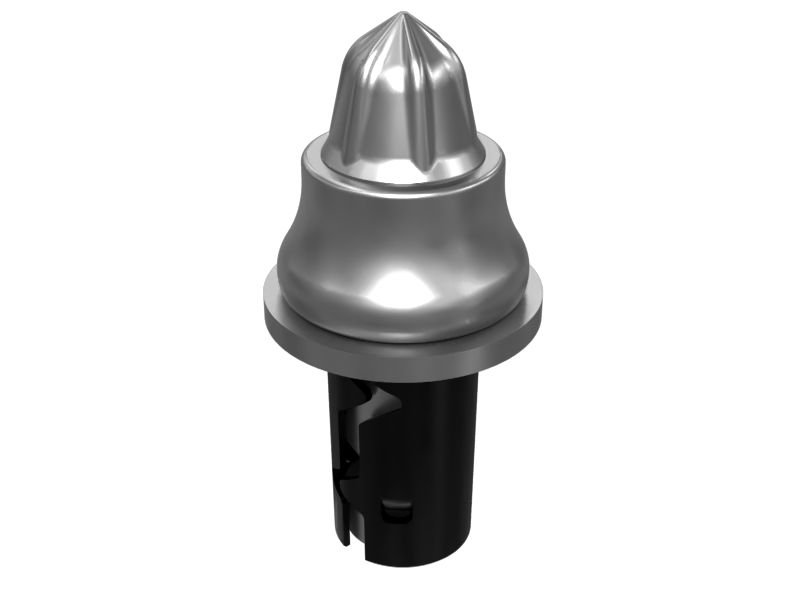 Ребристый вращающийся зуб