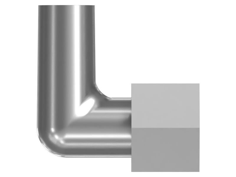 Переходной коленчатый патрубок