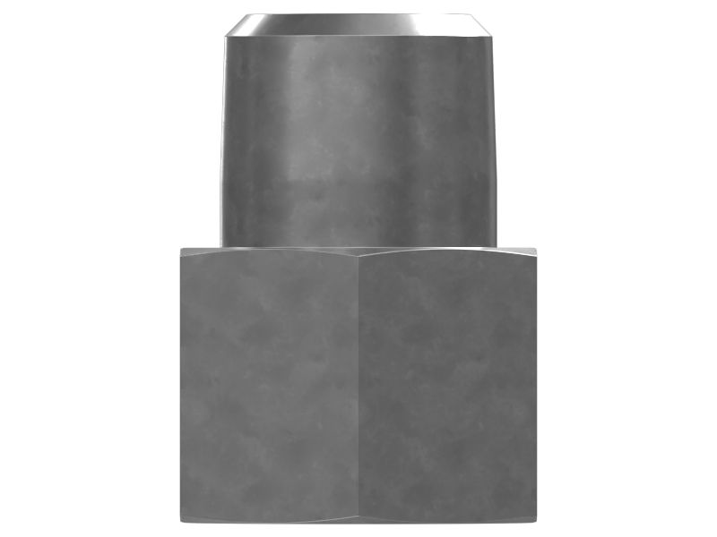 Прямой адаптер с шестигранной головкой 3/8-18 NPTF