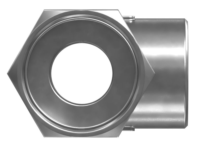 Тройниковый переходник длиной 95,30 мм