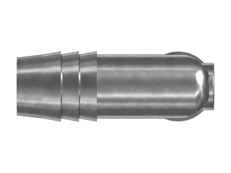 12,7 мм Пластиковый 90-градусный переходник для коленного сустава шланга