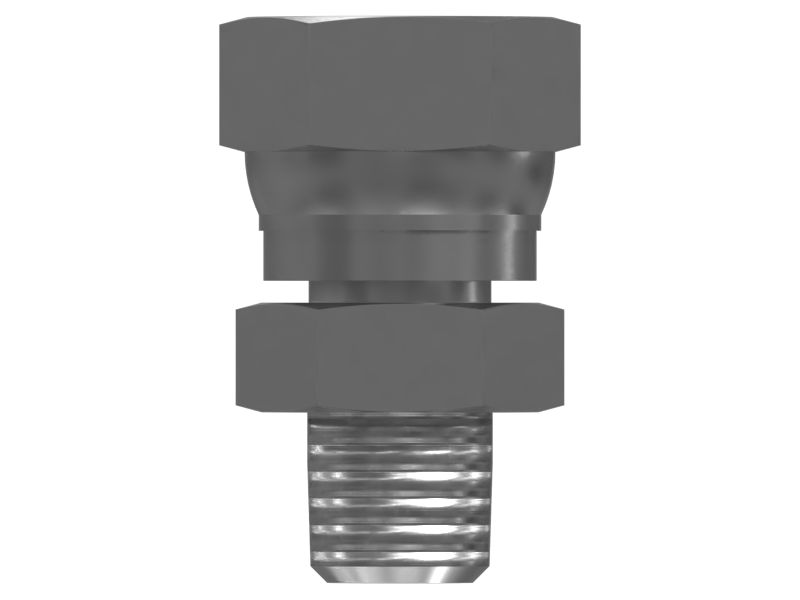 Стальной прямой переходник