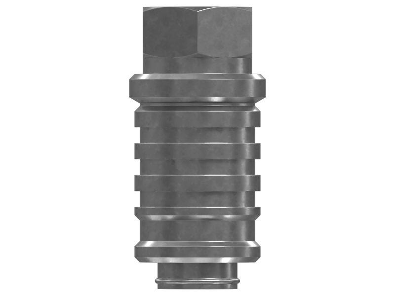Two (2) Caterpillar OEM 8C3446 SOS Sampling Quick Disconnect Couplings - New, By Parker
