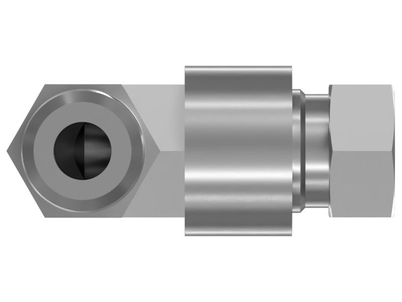 1/8-27 NPTF X 6,5 мм 90 градусов коленчатый патрубок