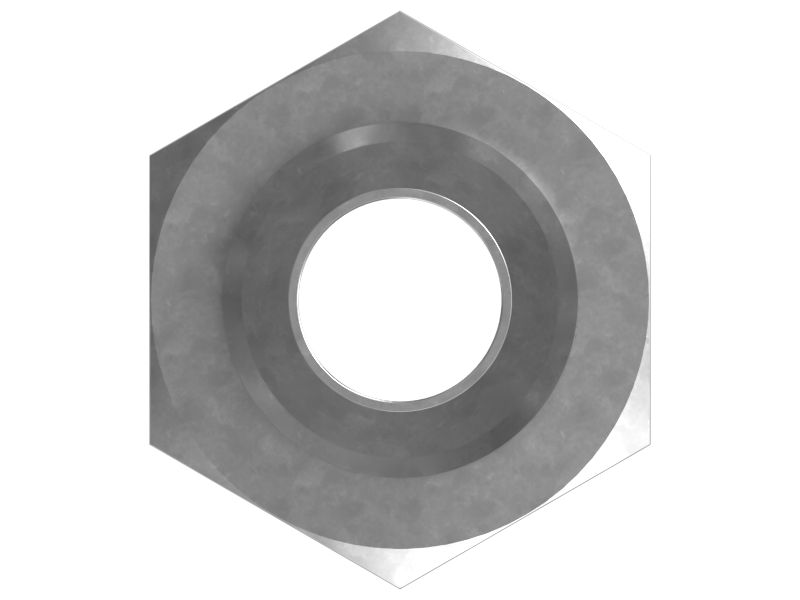 Прямой переходник с уплотнительным кольцом, шестигранной головкой и раструбом 37 градусов