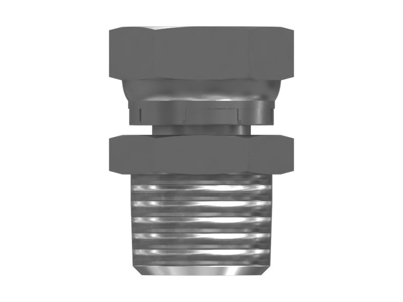 Прямой резьбовой переходник, длина 50,00 мм