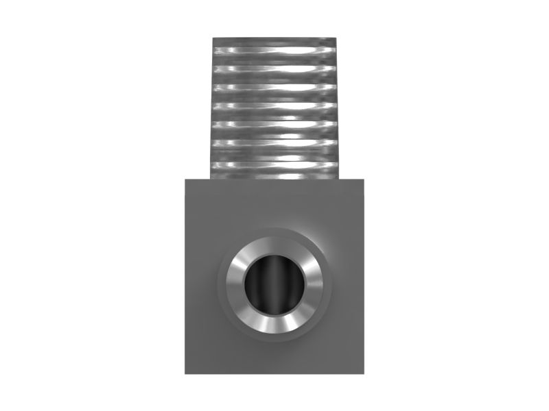 Коленчатый переходник с NPTF на конус с углом 90 градусов