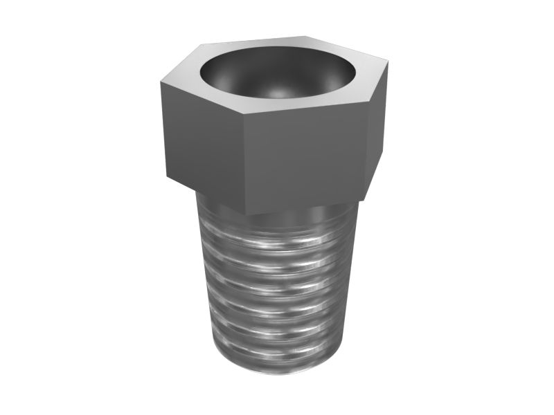 4H-6141: Прямой адаптер длиной 24,6 мм