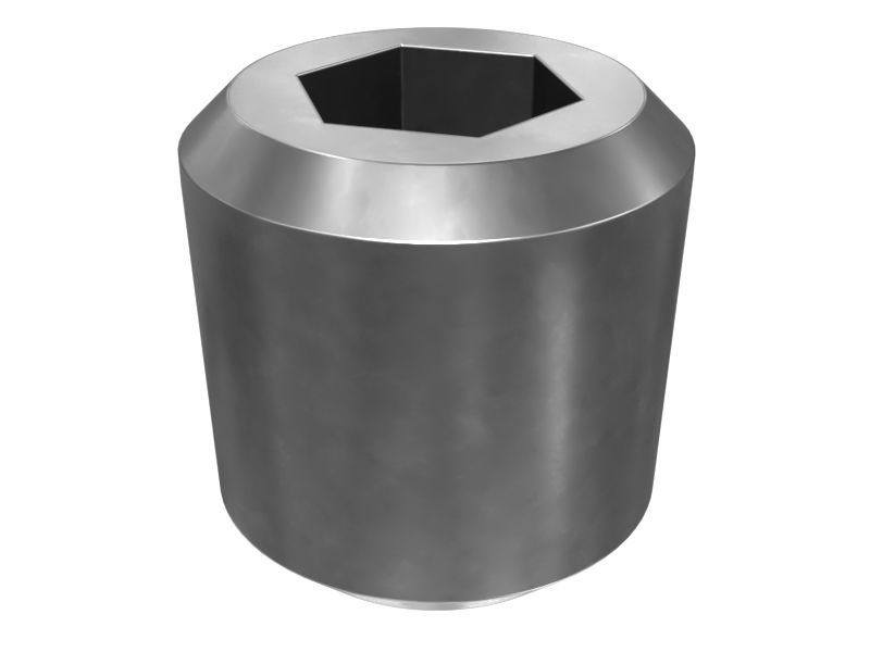 3P-9498: Заглушка с шестигранной резьбой NPTF 1/16-27