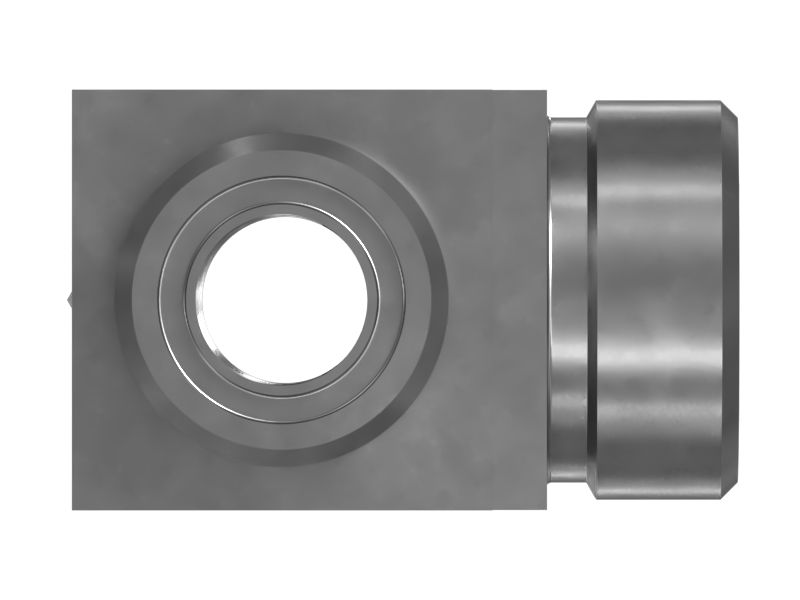 Адаптер поворотного тройника с шестигранной головкой с наружной резьбой на мужской и женский