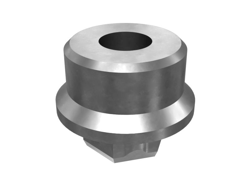 Гайка с кольцевой вставкой с резьбой M10X1,5-6H