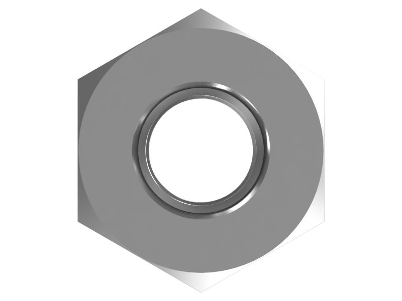 Прямой переходник с уплотнительным кольцом и шестигранной головкой 3/4-16 X 7/16-20