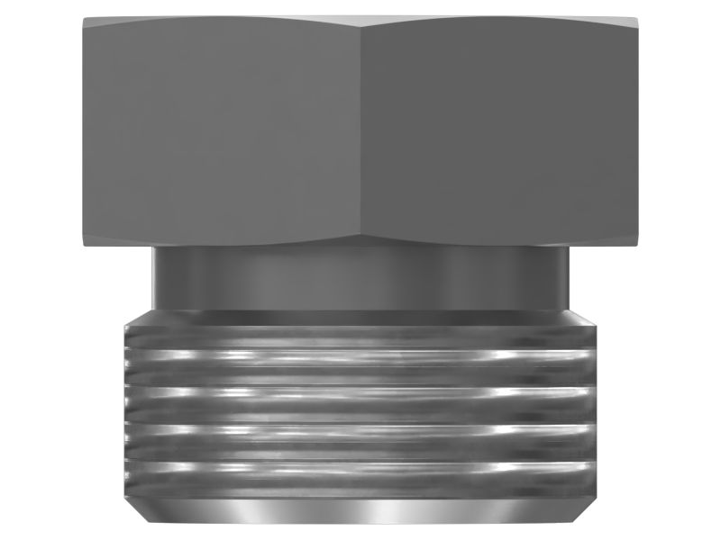Прямой переходник с уплотнительным кольцом и шестигранной головкой 3/4-16 X 7/16-20
