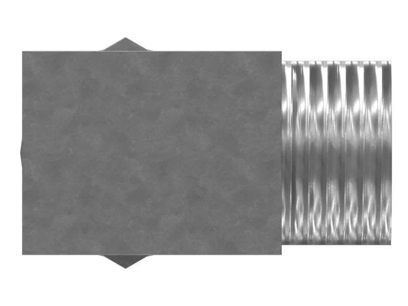 90- град. переходной коленчатый патрубок, резьба 9/16-18 х 11/16-16