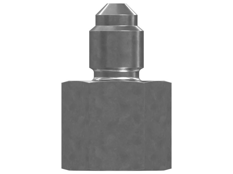 Прямой переходник с шестигранной головкой 7-16-20-2A X 9/16-18-2B