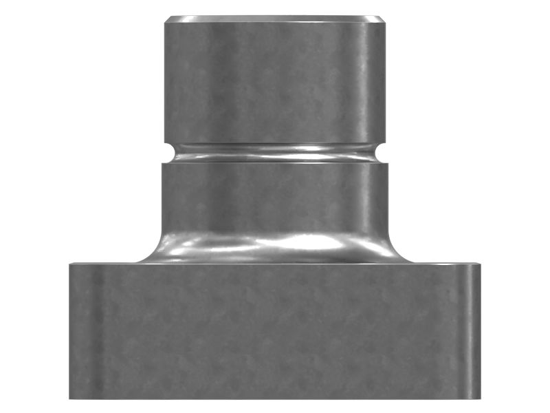 Вспомогательный гидравлический фланец для монтажа на 4 отверстия