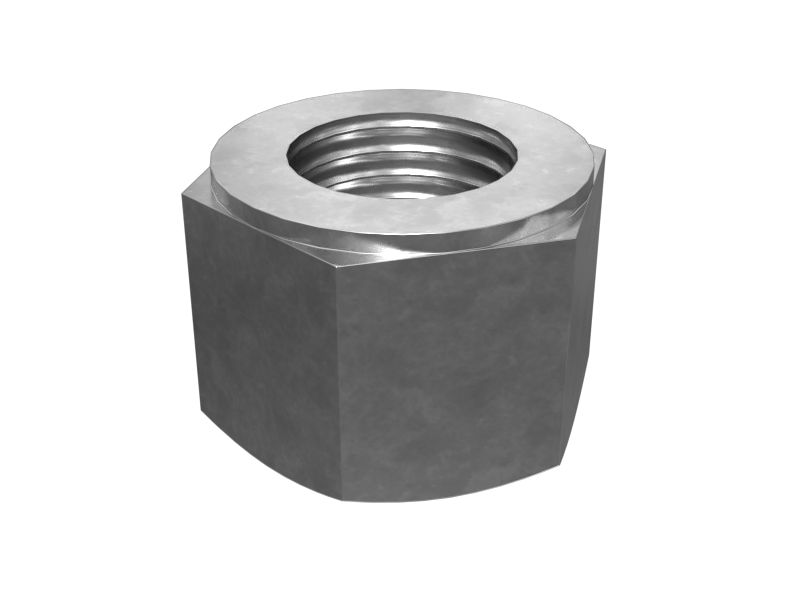 Высокая шестигранная гайка с резьбой 1/2-20