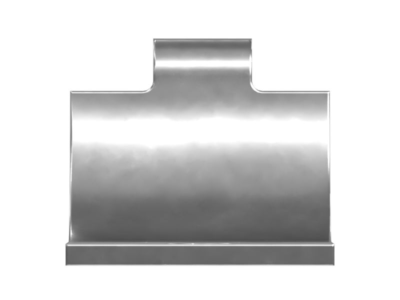 Полухомут для одной трубки, внутренний диаметр 70,00 мм