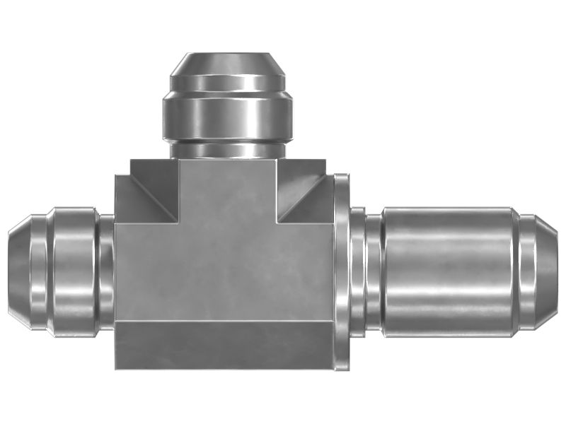 Тройниковый переборочный переходник с развальцовкой 37 градусов