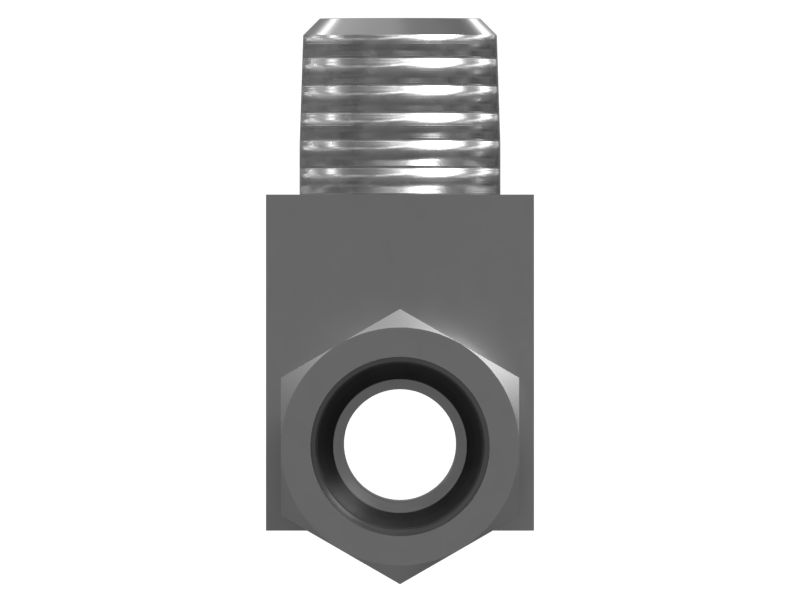 Внешний тройниковый переходник для труб 1/2-14