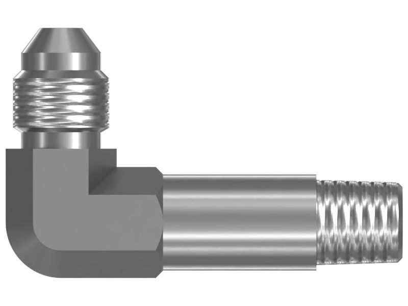 Смазочный коленчатый переходник с шестигранной головкой / раструб