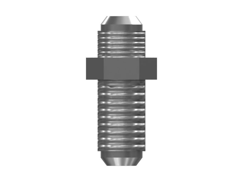 Прямой переходник с шестигранной головкой 7/8-14 и развальцовкой 37 градусов
