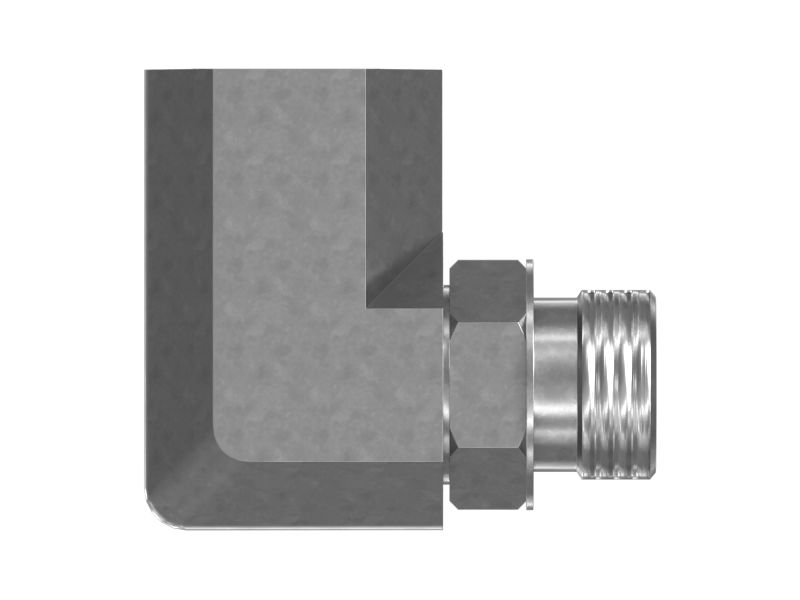 Переходной коленчатый патрубок 90° (STOR/порт)