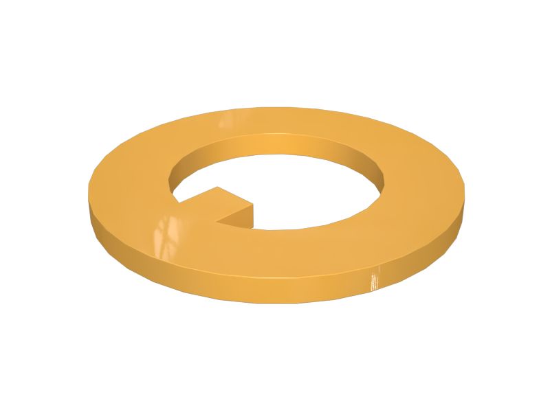 Шайба колеса тележки толщиной 2,3 мм