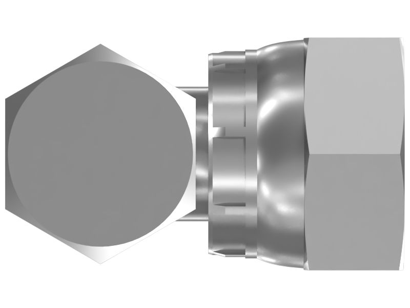 Переходной коленчатый патрубок 90° жидкостной системы